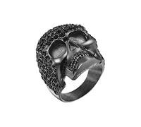 Police Anillo para Hombre Acero Inoxidable Talla 25
