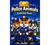 Police Animals: Coloring Book