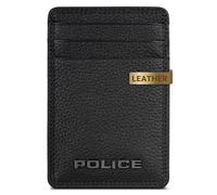 Police Estuche para tarjetas de crédito Protección RFID Piel 7 cm negro