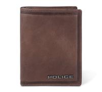 Police Cartera Piel 9 cm marrón