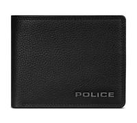 Police Cartera RFID de piel 12 cm desplegable negro