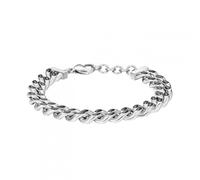 Police Centurion - Pulsera gruesa de acero inoxidable y pistola Ip para hombre, talla única, Acero inoxidable, No es una piedra preciosa