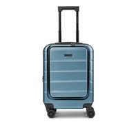 Police Dublin 4 ruedas Maleta de cabina S 54 cm Compartimento para el portátil Con asa expansible azul