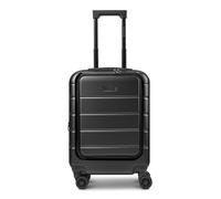 Police Dublin 4 ruedas Maleta de cabina S 54 cm Compartimento para el portátil Con asa expansible negro