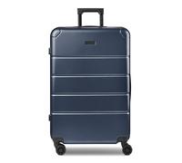Police Dublin 4 ruedas Trolley L 75 cm Con asa expansible azul