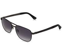 POLICE GAFAS DE SOL SPL890 MATT GUN METAL WITH MATT BLACK PARTS 58/17/145 PARA Hombre