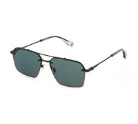 Police, GAFAS DE SOL, SPLQ90, SHINY BLACK GOLD (GREEN), 59/15/145