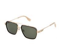Police Hombre Police SPLQ91E MERCURY 1 300Y Gafas de sol Metal Oro Verde Cuadrada Normal