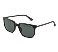 Police Hombre Police SPLU70 ROADIE 9 703P Gafas de sol Acetato Negro Verde Geométrico