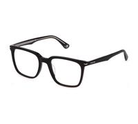 Police Hombre Police VPLG73 CHAMP 2 0700 Monturas ópticas Acetato Negro Cuadrada