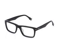 Police Hombre Police VPLQ64 CHAMP 11 700 Monturas ópticas Acetato Negro Cuadrada