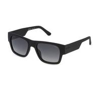 Police Hombre SPLP23 OCEAN MAXI 1 U28P Gafas de sol Inyectado Negro Fumar Cuadrada Sombreado