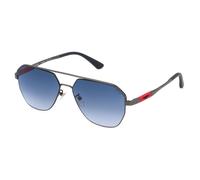 Police Hombre SPLP30 RANGER 1 568 Gafas de sol Metal Gris Azul Geométrico Normal Sombreado