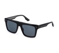 Police Hombre SPLR47M 0700 Gafas de sol Acetato Negro Fumar Cuadrada Normal