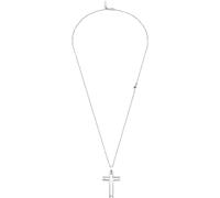 POLICE JEWELLERY pilas FRAMED SILVER NECKLACE - : Plata C