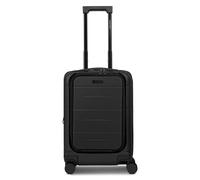 Police London 4 ruedas Carro de la cabina 55 cm Compartimento para el portátil con pliegue de expansión negro