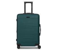Police London 4 ruedas Trolley 64 cm Con fuelle expandible azul petróleo
