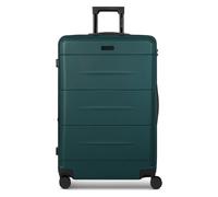 Police London 4 ruedas Trolley 74 cm Con fuelle expandible azul petróleo