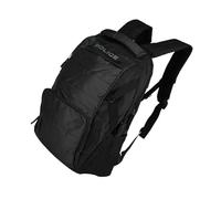 Police Mochila de nailon para hombre y mujer, estilo informal, para ordenador portátil de hasta 17 pulgadas, ideal para el trabajo, viajes, 30 l, Negro , ESTÁNDAR, Casual