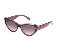 Police Mujer Police SPLP47 NEW DAWN 1 0VBC Gafas de sol Acetato Violeta Cat Eye Normal Sombreado