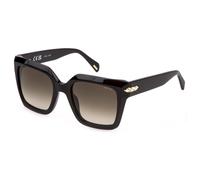 Police Mujer Police SPLR26E NEW DAWN 4 700Y Gafas de sol Acetato Negro Marrón Cuadrada Normal Sombreado