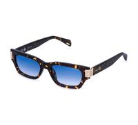 Police Mujer Police SPLR96 INVICTUS 2 722 Gafas de sol Acetato la Habana Azul Cuadrada Normal Matizado