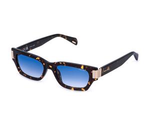 Police Mujer Police SPLR96 INVICTUS 2 722 Gafas de sol Acetato la Habana Azul Cuadrada Normal Matizado