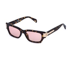 Police Mujer Police SPLR96E INVICTUS 2 02BU Gafas de sol Acetato la Habana Rosa Cuadrada Normal