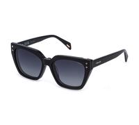 Police Mujer Police UPLT02 NEW GEM 1 700P Monturas ópticas Acetato Negro Fumar Mariposa Matizado