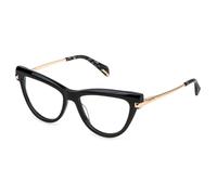 Police Mujer Police VPLP49 STARLIGHT 3 700 Monturas ópticas Acetato Negro Mariposa