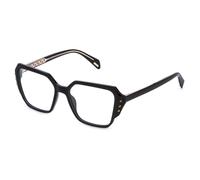 Police Mujer Police VPLR20 SUPERSTAR 5 700 Monturas ópticas Acetato Negro Cuadrada