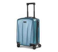 Police New York 4 ruedas Maleta de cabina S 54 cm Con asa expansible azul