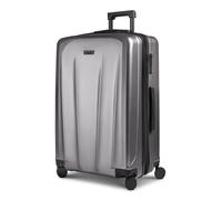 Police New York 4 ruedas Trolley L 72 cm Con asa expansible plateado