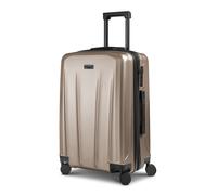 Police New York 4 ruedas Trolley M 62 cm Con asa expansible beige