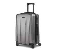 Police New York 4 ruedas Trolley M 62 cm Con asa expansible plateado