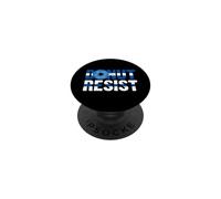 Police Officer - Donut Resist - Thin Blue Line Cop Policeman PopSockets PopGrip Adhesivo