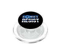 Police Officer - Donut Resist - Thin Blue Line Cop Policeman PopSockets PopGrip para MagSafe