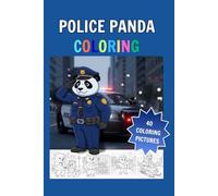 Police Panda: coloring book
