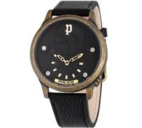 Police Watches Jet Reloj para Hombre Analógico de Cuarzo con Brazalete de Piel de Vaca PEWJA2227702