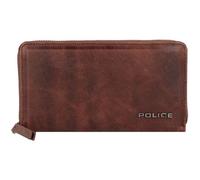 Police PT16-10369 Cartera de piel 20 cm marrón