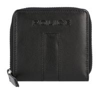 Police PT389-10368 Billetero de piel 12 cm negro