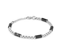 POLICE Radius Pulsera para hombre acero inoxidable plata