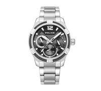 Police Reloj analógico de Cuarzo para Hombre con Correa de Acero Inoxidable PEW00062