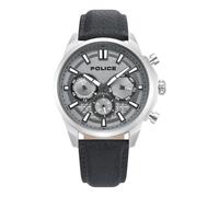 Police Watches rangy Reloj para Hombre Analógico de Cuarzo con Brazalete de Piel de Vaca PEWJF0021001