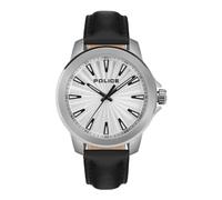 Police Reloj analógico de Cuarzo para Hombre con Correa de Piel PEWJA2207801, Negro