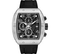 Police Reloj analógico de Cuarzo para Hombre con Correa de Silicona PEWGO0063101