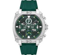 Police Reloj analógico de Cuarzo para Hombre con Correa de Silicona PEWGQ0040002