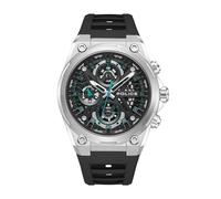 Police Reloj analógico de Cuarzo para Hombre con Correa de Silicona PEWGQ0054301