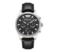 POLICE Reloj analógico 'Malawi' negro / plata One Size negro / plata