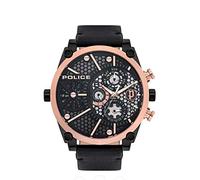 Police Reloj Analógico Negro